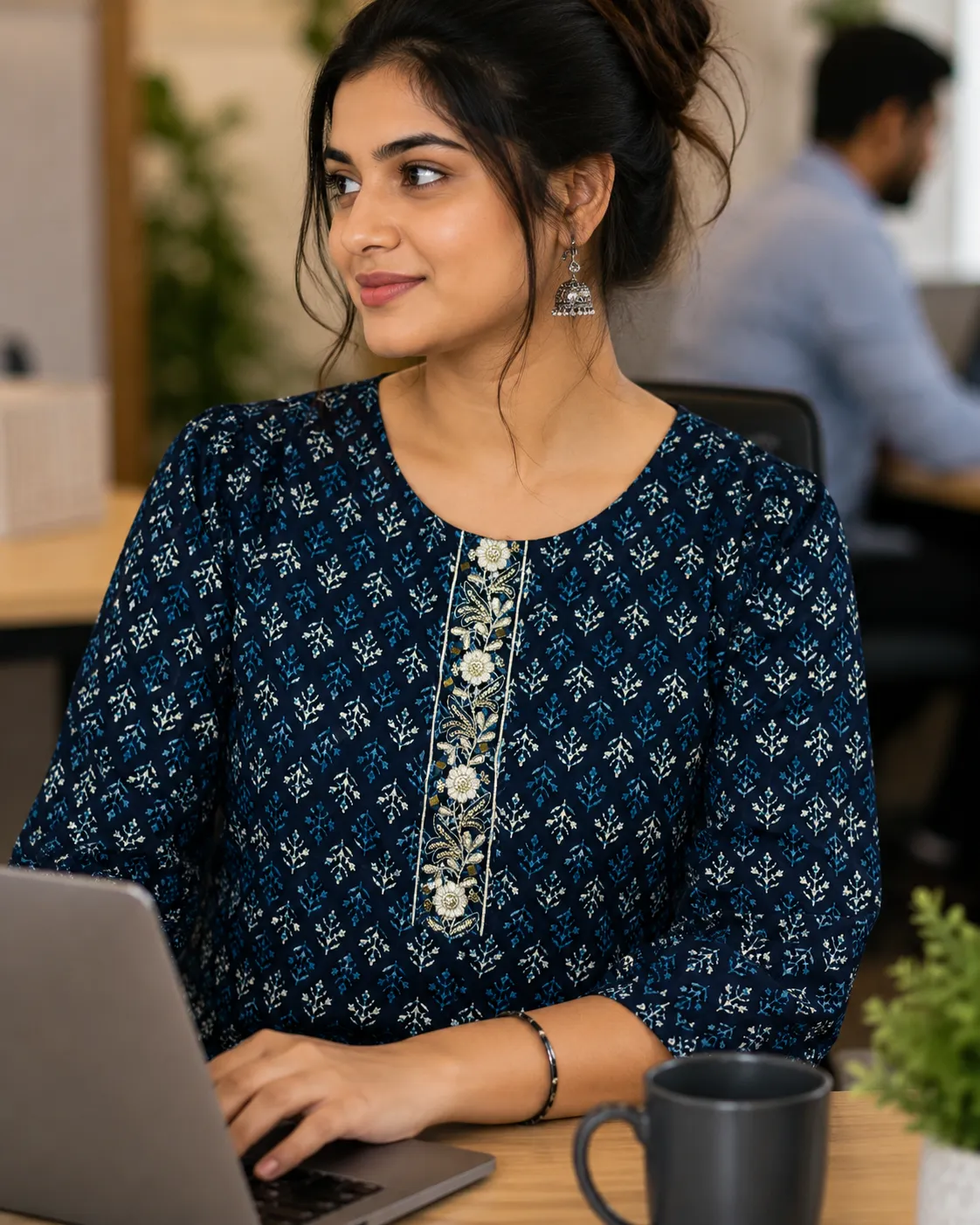 Indigo Breeze Tunic